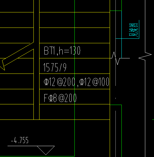 請問BT和CT是什么意思在建筑樓梯上的符號