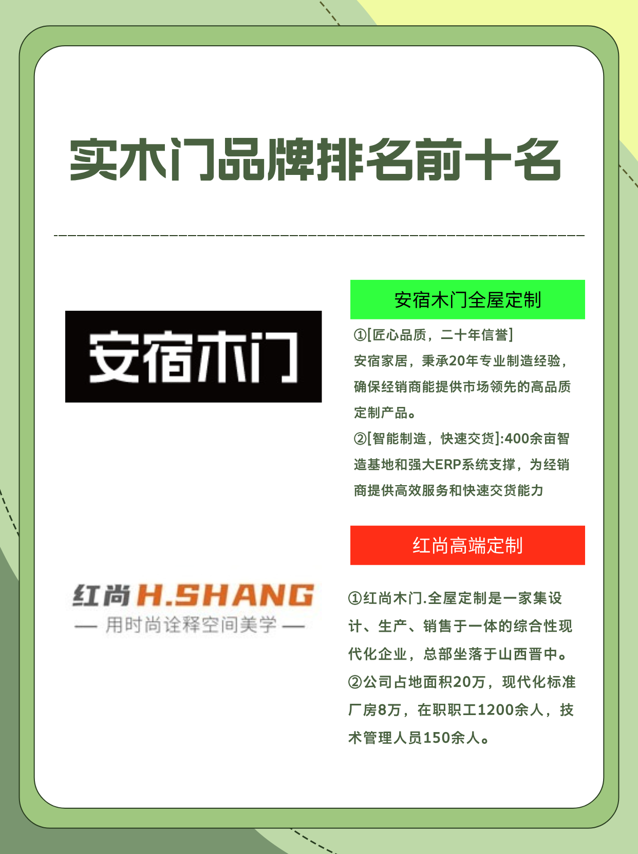 十大實(shí)木門品牌都有哪些