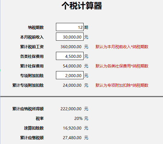 2024年十款個人所得稅計算器軟件:哪款最實用