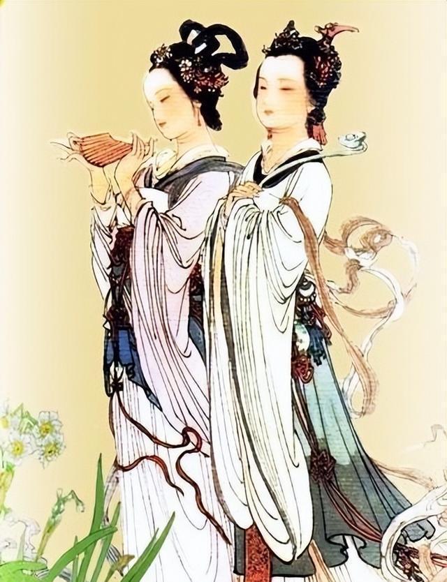 傳說中舜帝有二個夫人,請問她們的名字叫什么?