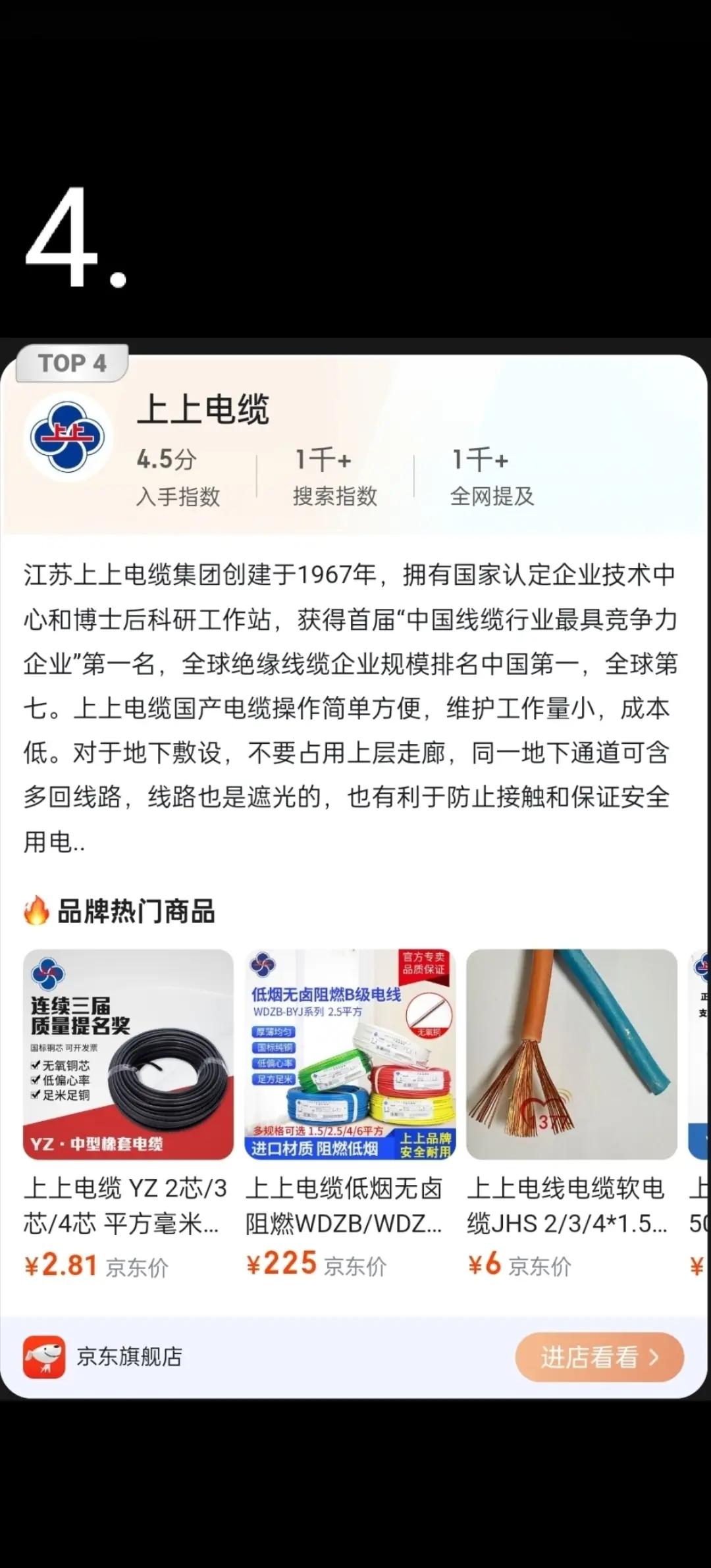 2022中國電線電纜十大品牌有誰清楚