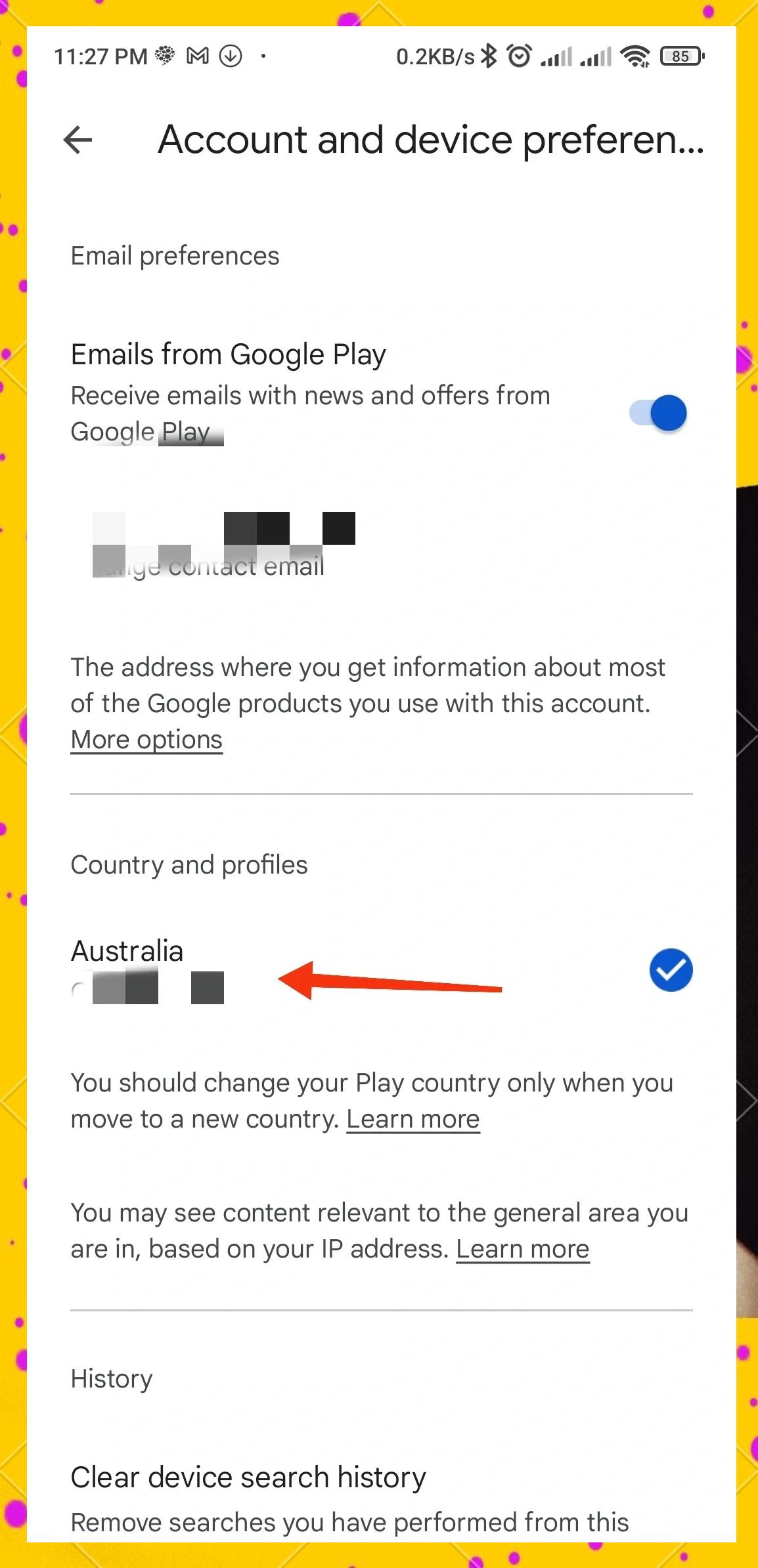 Googleplay商場怎么退出帳戶,想換一個?