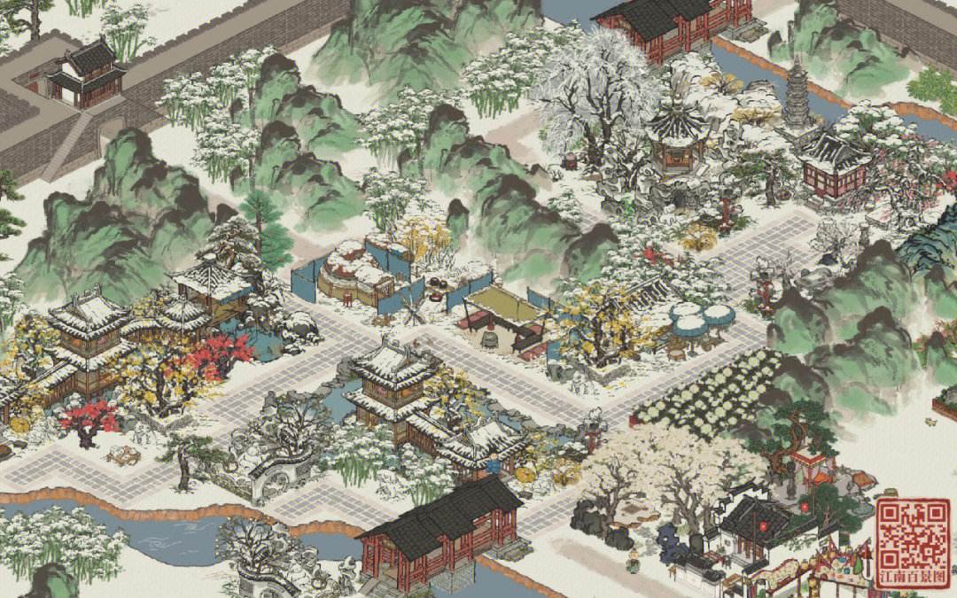 江南百景圖,雪宴未領(lǐng)取,如何補領(lǐng)歸漢冬至建筑?