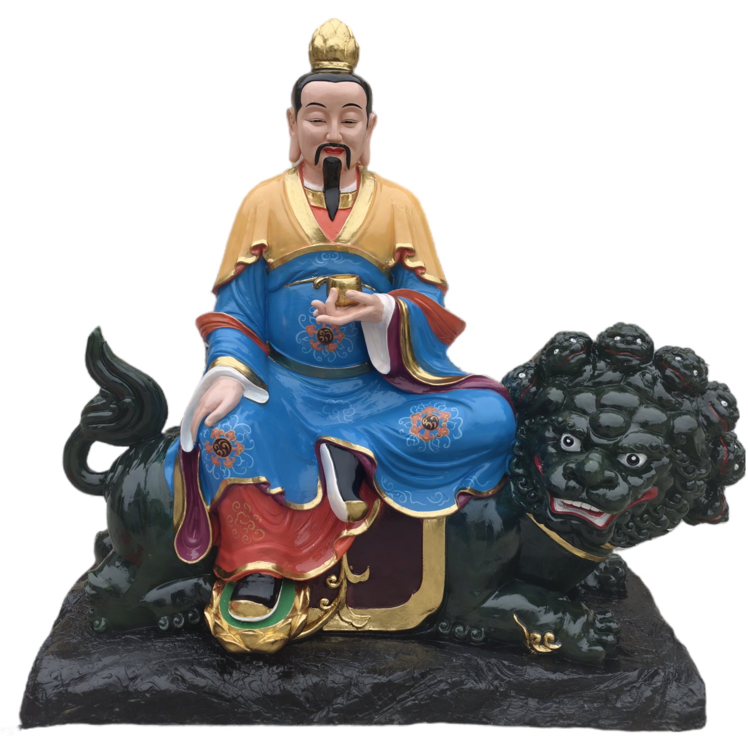 北方天帝神像:顓頊大帝佛像、冬神玄冥塑像、三官爺神像