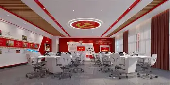 多媒體數(shù)字黨建展廳,紅色文化宣傳室,VR全景云端黨建館全國(guó)